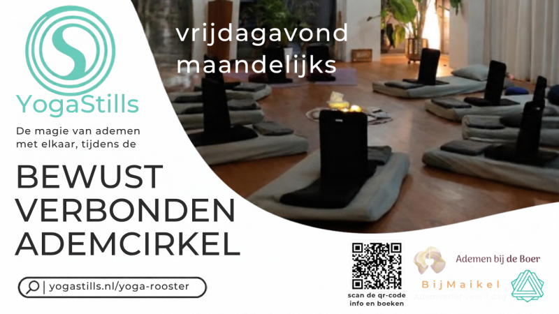 Bewust Verbonden Ademsessie @ YogaStills studio Purmerend
