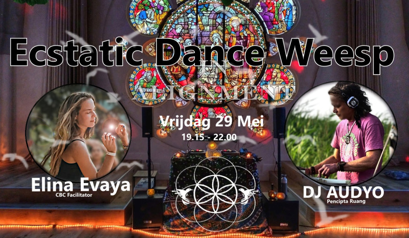 In Alignment Eline Avaya & DJ Audyo - Ecstatic Dance, Intuitive Dance, Contact Beyond Contact