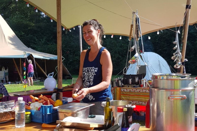 Dani's catering op Lorelei - vrouwen festival