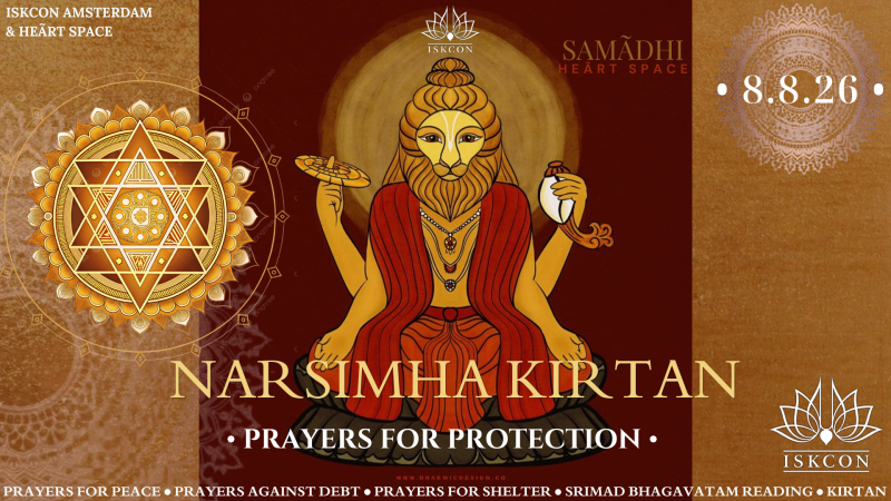 NARSIMHA KIRTAN • Prayer for Protection & The Lion’s Gate Portal