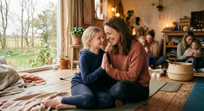 Van Haast naar Hart; een verbindingsdag voor moeder & kind (8-12 jaar) - Speelsheid, Verbinding, Ouder-kind