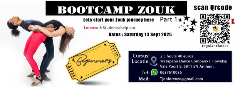 Brazilian Zouk Beginners Bootcamp