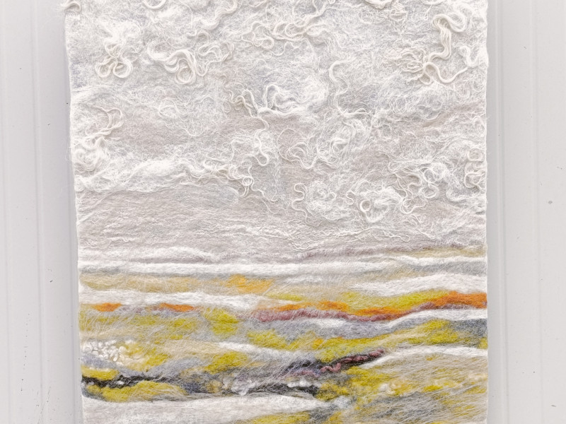 Intuïtief schilderen met wol - creëer je eigen kunstwerk