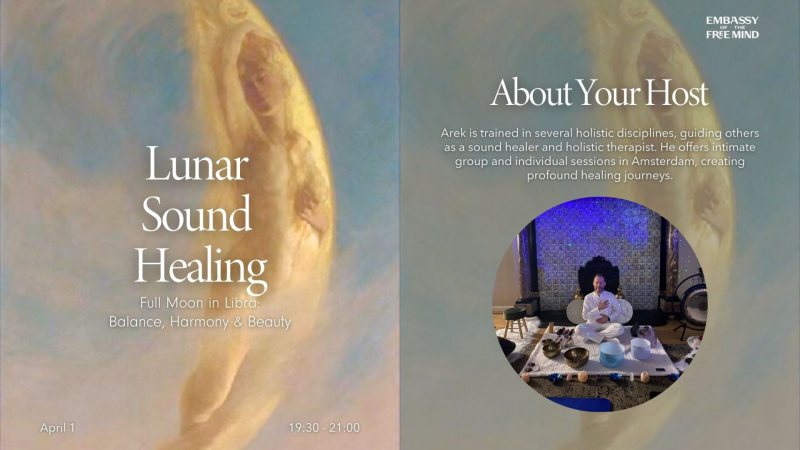 Lunar Sound Healing - Full Moon in Libra