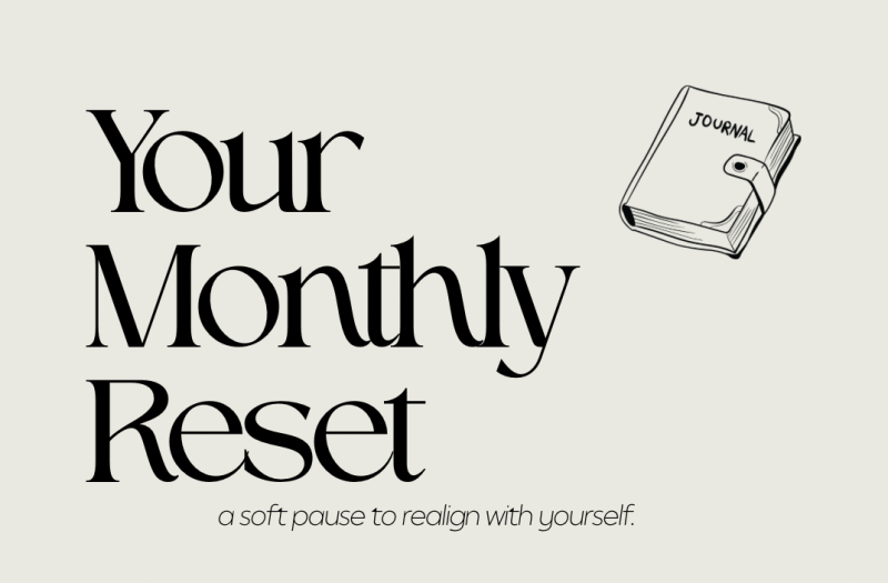 Your Monthly Reset - Before the Bloom - Meditatie, Schrijven, Mindfulness