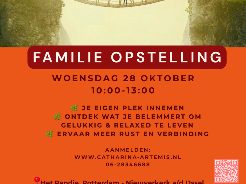 Familieopstelling met Catharina & Maartje