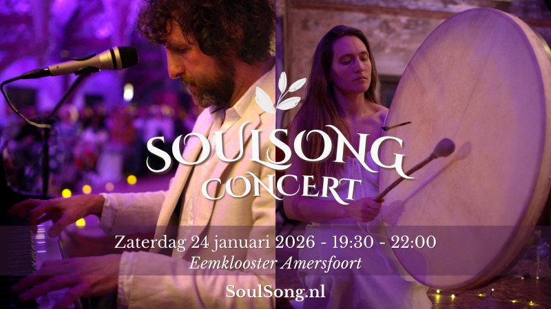 SoulSong Concert - Marieke van der Leijé en Roger Spees - Musique live, Concert allongé, Voyage sonore