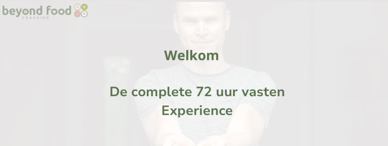 De complete 72 uur vasten Experience, inclusief Fasting Box 2.0