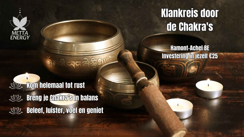 Klankreis door de Chakra's