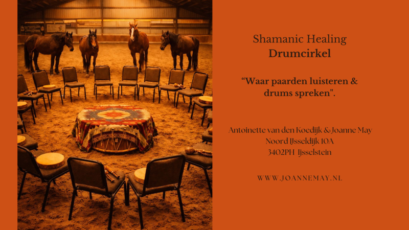 Shamanic Healing Drumcirkel with Horse Energy