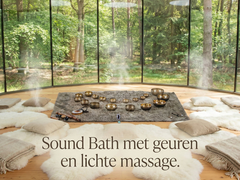 Simmer Soundbath met Geuren en lichte Massage, Nienke en Geartsje
