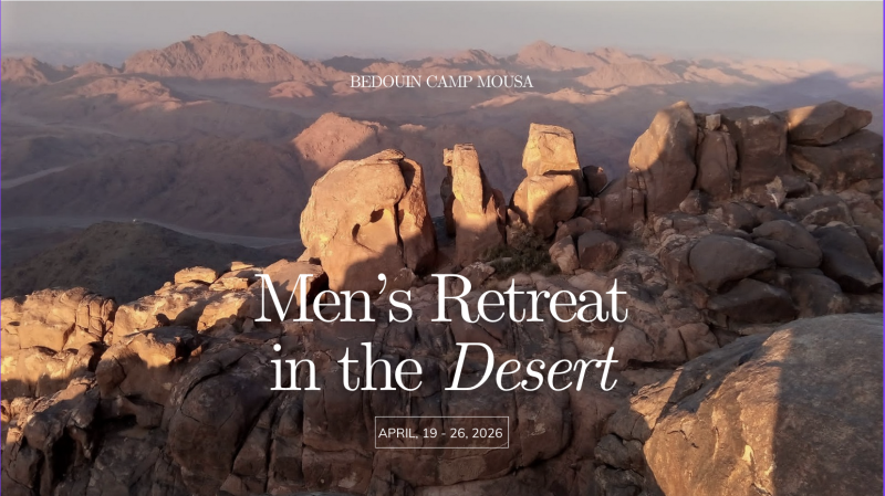 Men's Retreat in the Desert