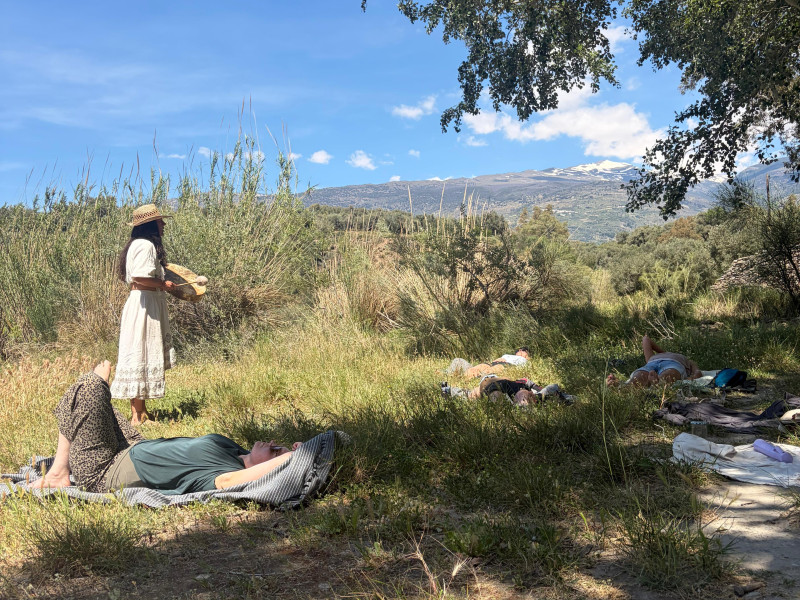 Breathwork with Microdose CacaoBliss in Orgiva - Círculo de respiración, Medicina de plantas, Viaje Interior