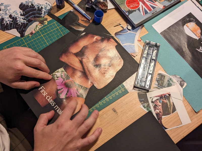 Erotic Collage Workshop - Creativiteit, Zelfexpressie