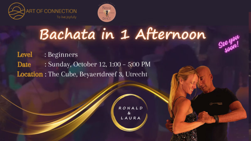 BACHATA WORKSHOP in 1 Afternoon - Beginners