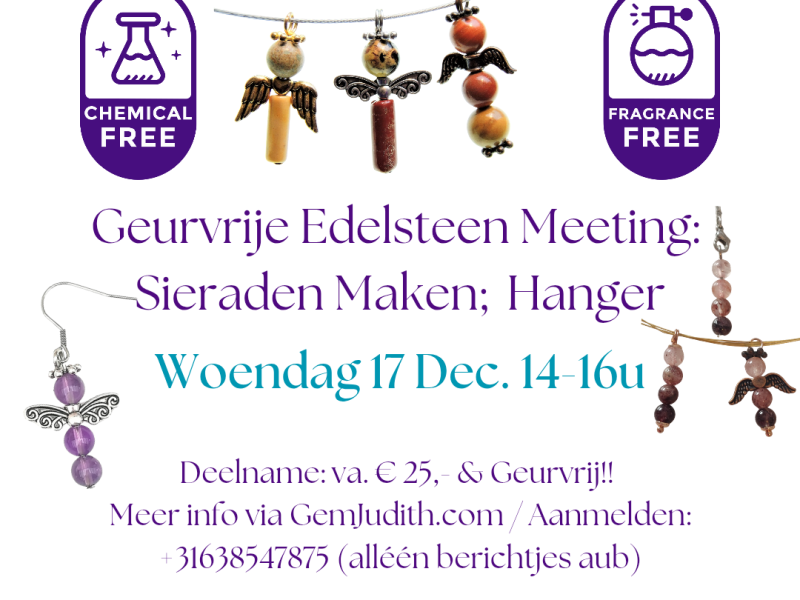 Geurvrije Edelsteen Middag: Sieraden Maken