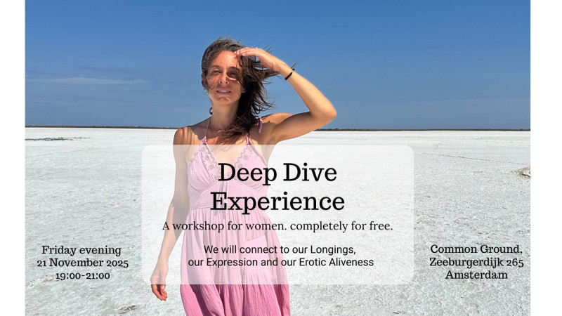 Deep Dive Experience - Free workshop for women