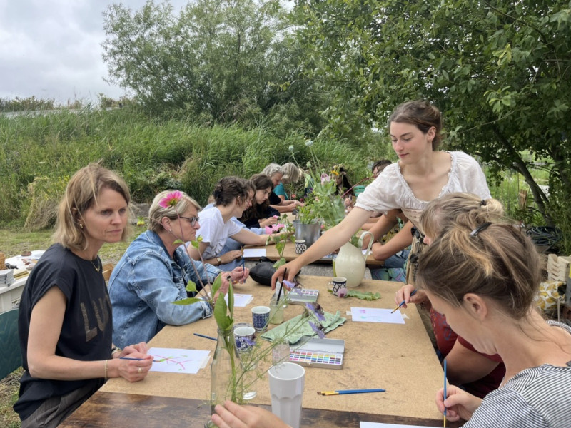 Workshop botanisch tekenen met Tonny