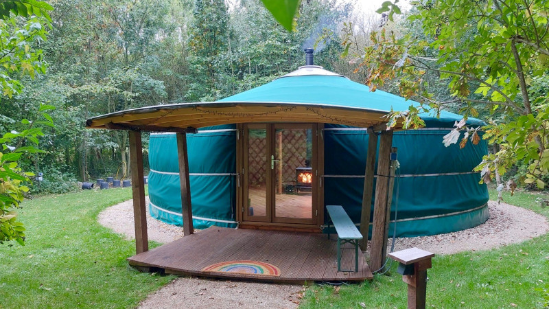 Yoga in de Yurt