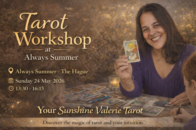 Tarot & Intuïtie Workshop- Create Your Own Soul Card - Creativiteit, Speelsheid, Kaartleggingen