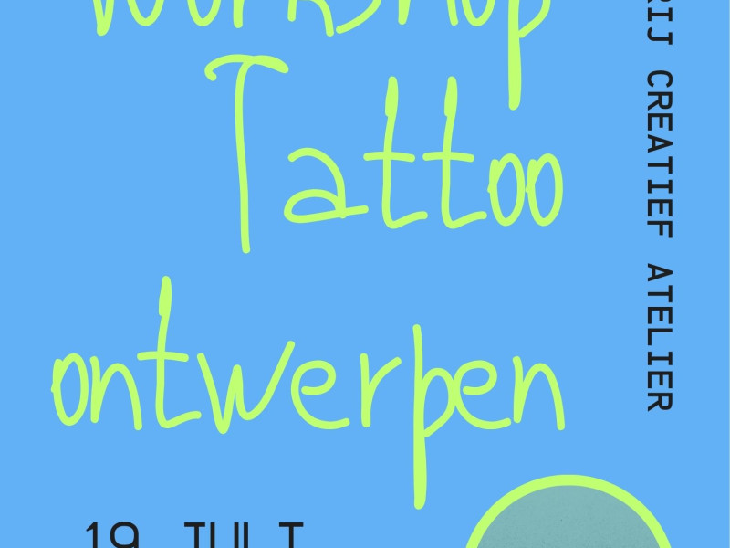 Buutvrij Creatief Atelier - Ontwerp je eigen tattoo