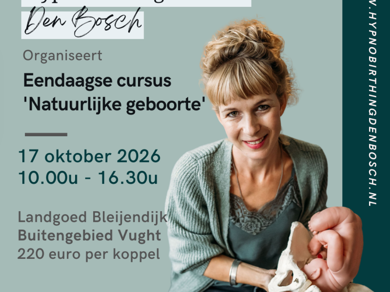 Eendaagse cursus 'Natuurlijke geboorte'