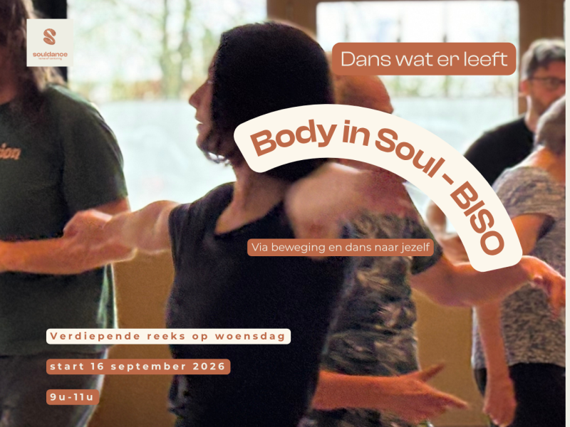 Body in Soul movement - Reeks met vast groep - start 16 sept