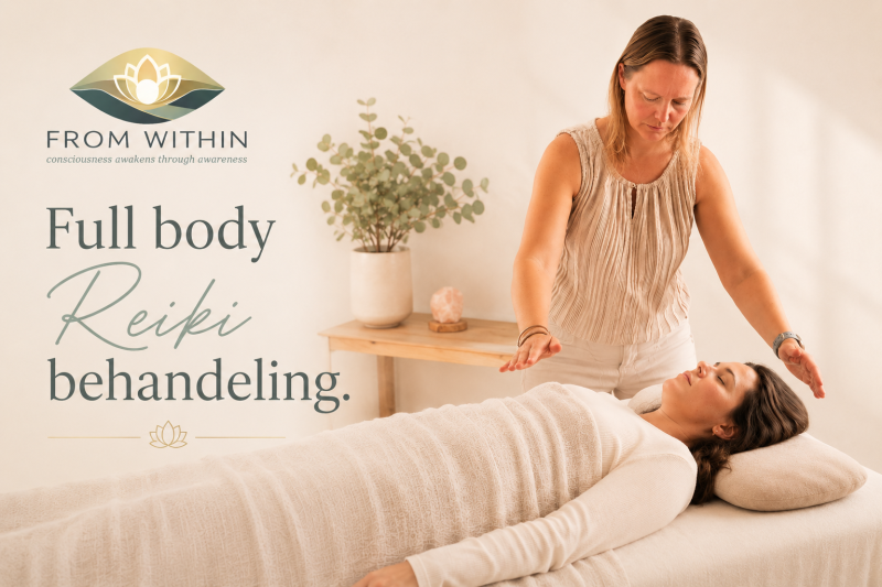 Full body Reiki behandeling (60 min)