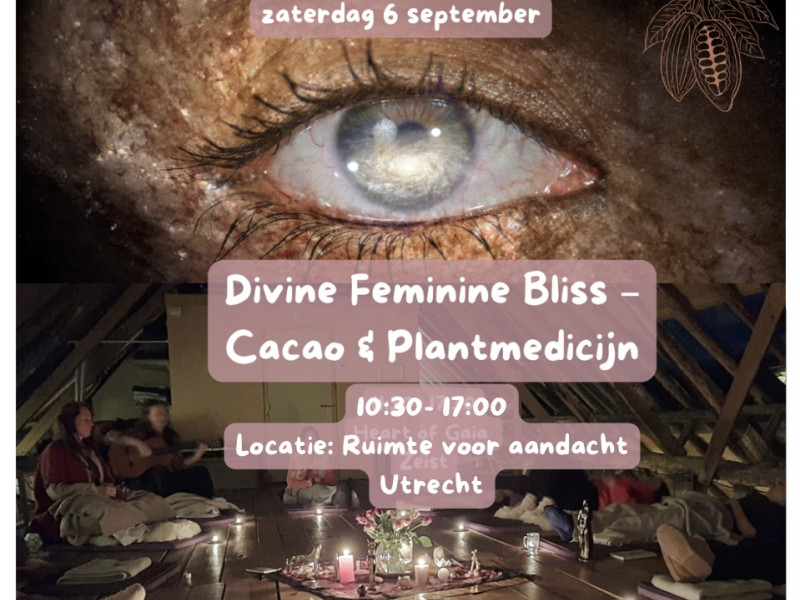Divine Feminine Bliss Ceremonie - Medicina de plantas, Lenguaje de luz, Multidimensionalidad