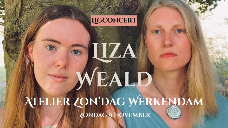 Liza Weald 1+1 LIGconcert in Atelier Zon'Dag Werkendam