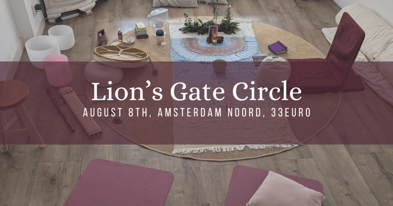 Lion's gate: Deepen your intuition  - Cacao ceremonie, Klankreis-Soundbath, Overige Workshops