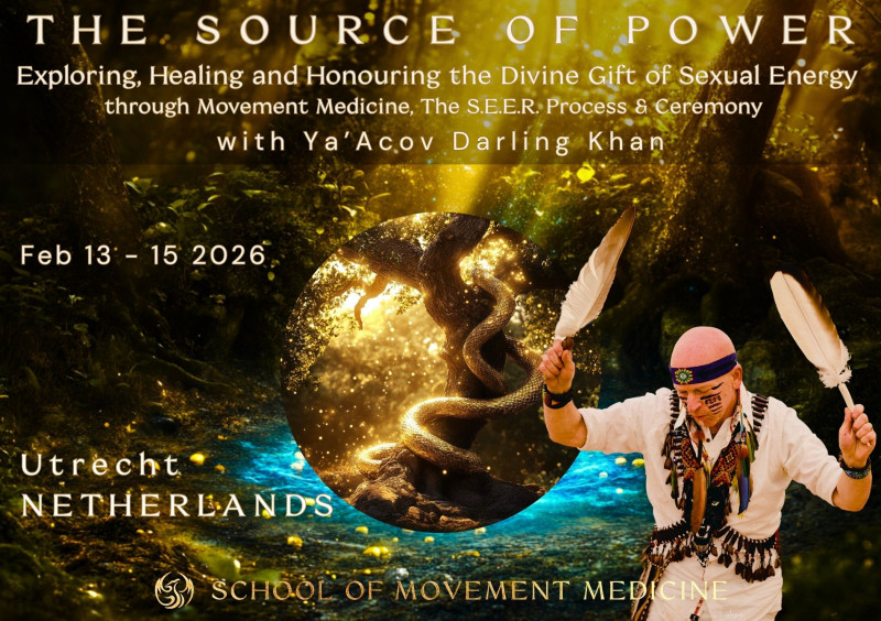 THE SOURCE OF POWER  Ya'Acov Darling Khan - Shamanic Dance, Movement Medicine, Embodiment Dance