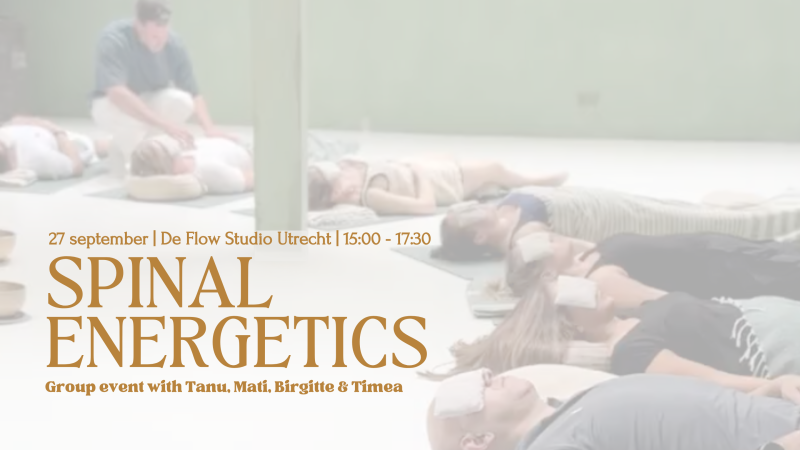 Spinal Energetics: Soft landing in yourself - Energiewerk, Ademwerk, Soundhealing