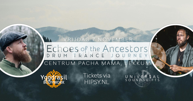 Drum Trance Journey - Echoes of the Ancestors - Live muziek, Klankreis, Ligconcert