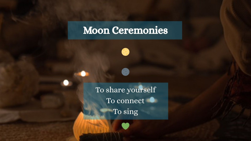 New Moon Ceremony with Singing Circle - New Moon, Sharing Circle, Singing Circle