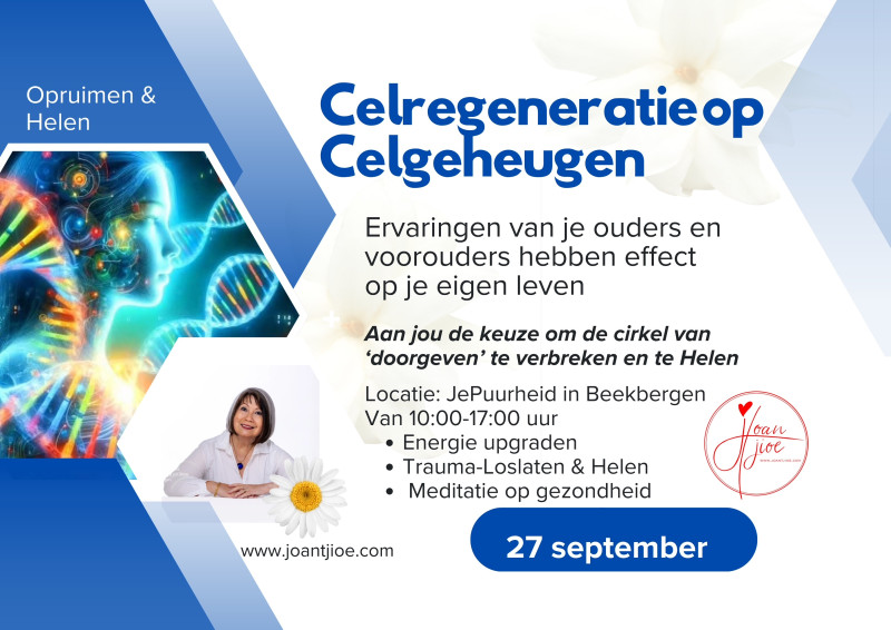 Celregeneratie op Celgeheugen - energetische reset