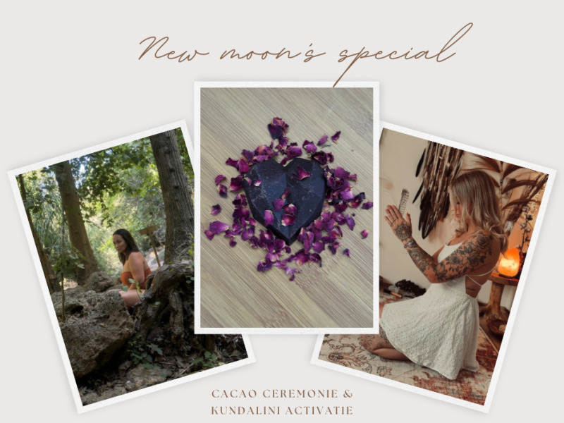 Volle maan 🌕 Cacao ceremonie & Kundalini Activatie 🐍