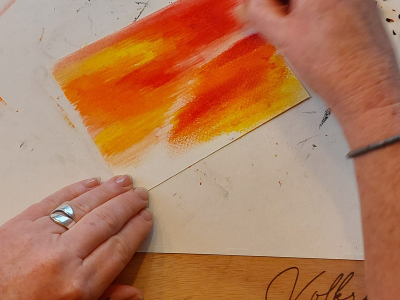 Workshop Oliepastelkrijt | Intuïtief Tekenen | 26 Sept 2025