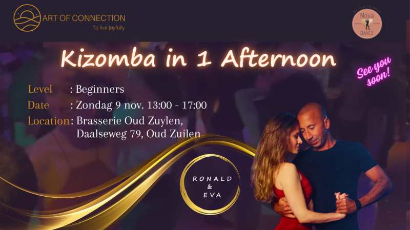 Kizomba Workshop in 1 Afternoon - Beginners