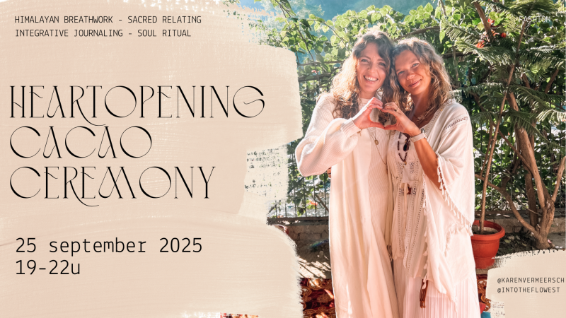 Open Your Heart: A Journey with Cacao and Himalayan Breathwork - Ceremonia de cacao, Breathwork, Círculo mixto