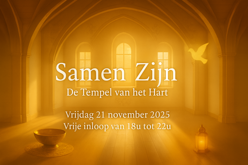 🌿 Samen Zijn – de Tempel van het Hart