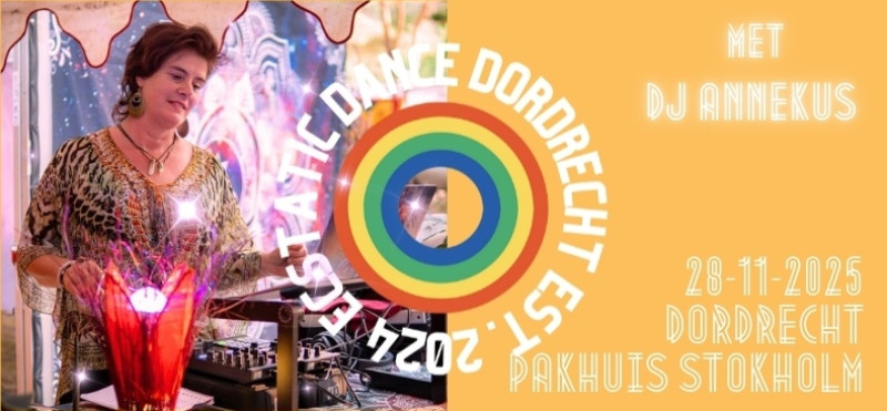 Ecstatic Dance Dordrecht 28 november met DJ ANNEKUS - Ecstatic Dance, Vrije Dans, Conscious Dance