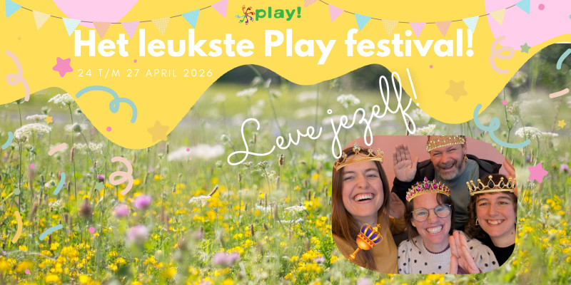 Het Leukste Play festival: Leve Jezelf! - Festivals, Speelsheid, Overige Workshops