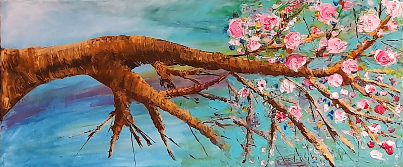 Schilderworkshop Bloesemtak 🌸