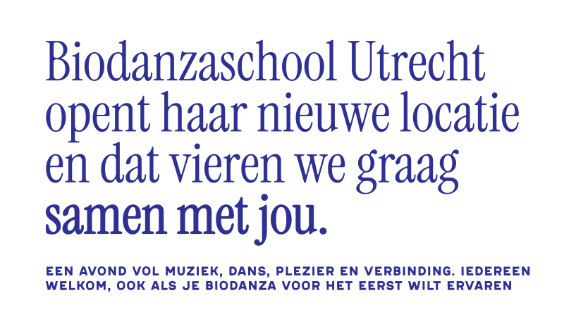 Biodanza Feestavond in Utrecht - Dans, Vier en Verbind