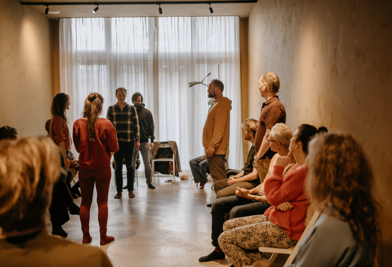 'open' familieopstelling: ‘geld – de stroom van vertrouwen’