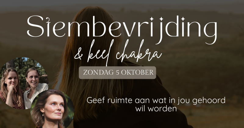 Stembevrijding & het keel chakra