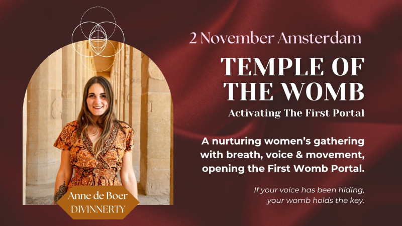 Temple Of The Womb: The First Portal - Círculos de mujeres, Danza libre, Breathwork