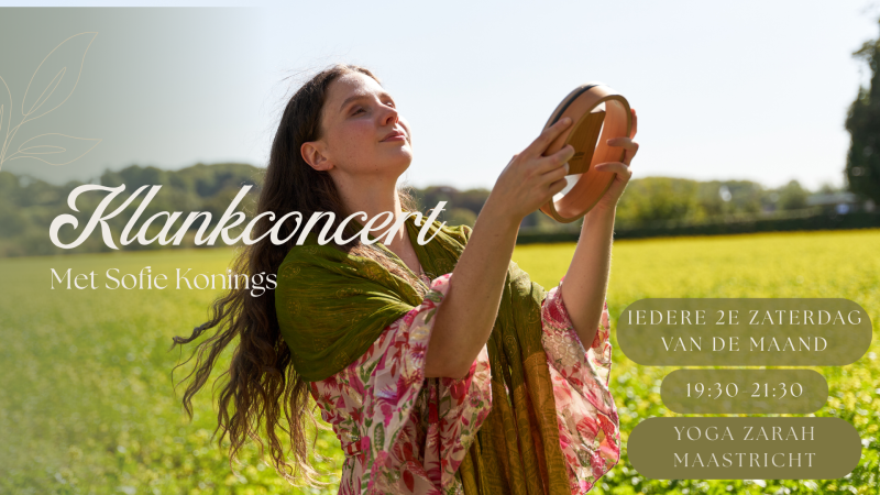 Klankconcert met Sofie Konings