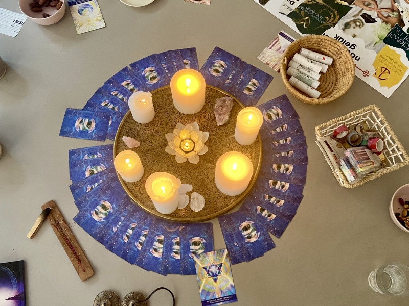 Nieuwjaarscirkel: Creëren met een vision board - Cérémonie de cacao, Cercles de femmes, Créativité